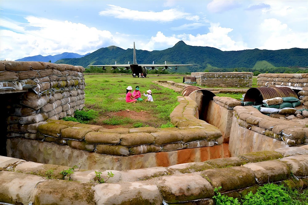 American military bunker